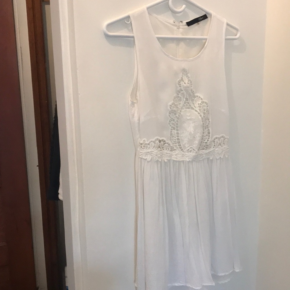 White summer dress